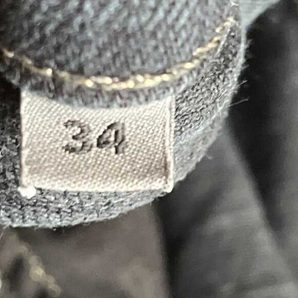 Citizens Of Humanity Mens Core Slim Straight‎ Leg Black Jeans Size 34x31 - Picture 7 of 9